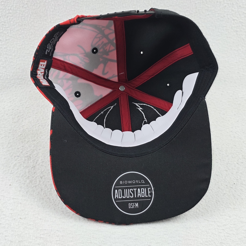 Marvel Comics Venom Carnage Split Face Snapback H… - image 6